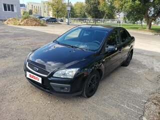 2007 Ford Focus II, чёрный, 580000 рублей, вид 3