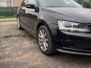 2017 Volkswagen Jetta VI Рестайлинг, чёрный, 1350000 рублей, вид 3