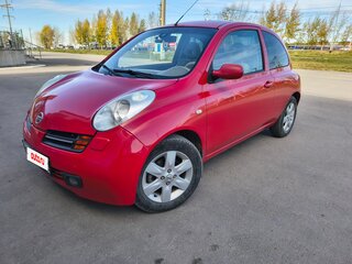 2004 Nissan Micra III (K12), красный, 410000 рублей, вид 2