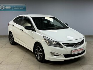 2014 Hyundai Solaris I Рестайлинг, белый, 1025000 рублей, вид 3