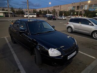 2013 Lada (ВАЗ) Priora I Рестайлинг, чёрный, 400000 рублей, вид 5