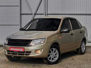 2013 Lada (ВАЗ) Granta I, бежевый, 340000 рублей, вид 1