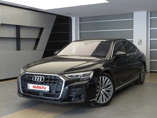2022 Audi A8 Long 55 TFSI IV (D5) Рестайлинг, чёрный, 9900000 рублей, вид 1