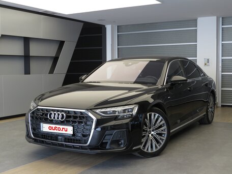 2022 Audi A8 Long 55 TFSI IV (D5) Рестайлинг, чёрный, 9900000 рублей, вид 1