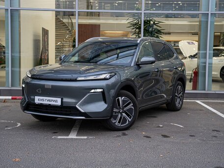 2026 Geely EX5 Гибрид EM-R, серый, 3974990 рублей, вид 4
