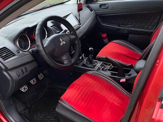2007 Mitsubishi Lancer X, красный, 850000 рублей, вид 5