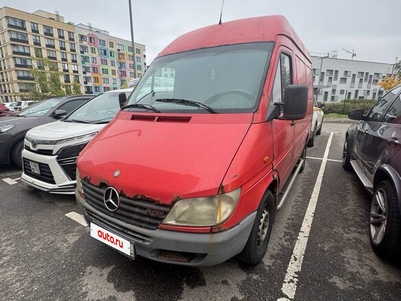 2001 Mercedes-Benz Sprinter, красный, 399999 рублей - вид 2