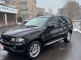 2005 BMW X5 3.0d I (E53) Рестайлинг, чёрный, 1200000 рублей, вид 1