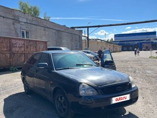 2008 Lada (ВАЗ) Priora I, чёрный, 180000 рублей, вид 2