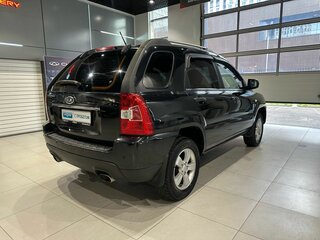 2009 Kia Sportage II Рестайлинг, чёрный, 720000 рублей, вид 4
