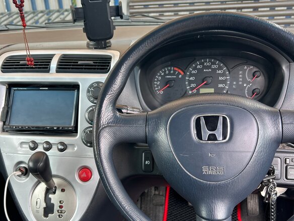 2001 Honda Civic VII, красный, 330000 рублей - вид 8