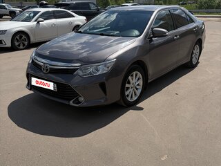 2014 Toyota Camry VII (XV50) Рестайлинг, серый, 1950000 рублей, вид 1