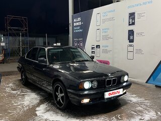 1991 BMW 5 серии 520i III (E34), чёрный, 333000 рублей, вид 3