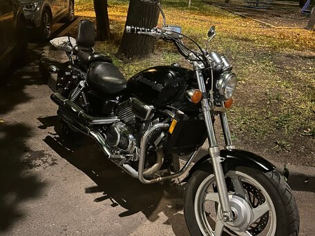 2002 Honda Magna, чёрный, 430000 рублей, вид 3