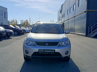 2008 Mitsubishi Outlander II, серебристый, 918000 рублей, вид 2