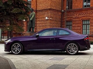 2021 BMW 2 серии M240i xDrive G42, фиолетовый, 4100000 рублей, вид 4