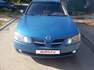 2003 Nissan Almera II (N16) Рестайлинг, синий, 300000 рублей, вид 2