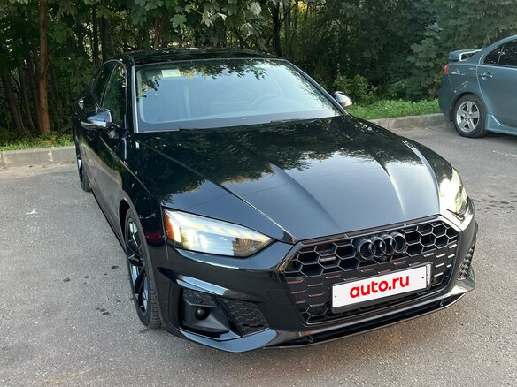 2022 Audi A5 Sportback 45 TFSI II (F5) Рестайлинг, чёрный, 3700000 рублей - вид 2
