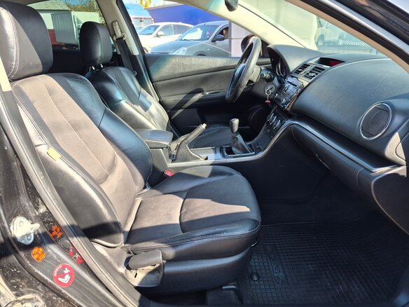 2010 Mazda 6 II (GH) Рестайлинг, чёрный - вид 19