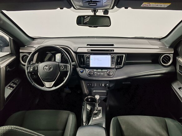 2019 Toyota RAV4 IV (XA40) Рестайлинг, белый - вид 13