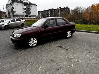 2009 Chevrolet Lanos I, пурпурный, 160000 рублей, вид 4