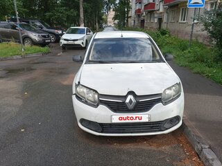 2014 Renault Logan II, белый, 160000 рублей, вид 4
