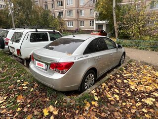 2012 Chevrolet Cruze I, серый, 350000 рублей, вид 5