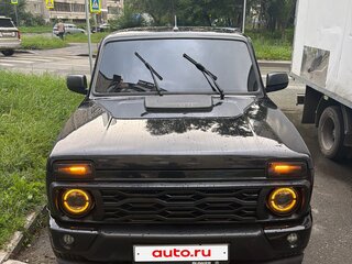 2020 Lada (ВАЗ) 2121 (4x4) Urban I Рестайлинг (2020), чёрный, 850000 рублей, вид 2
