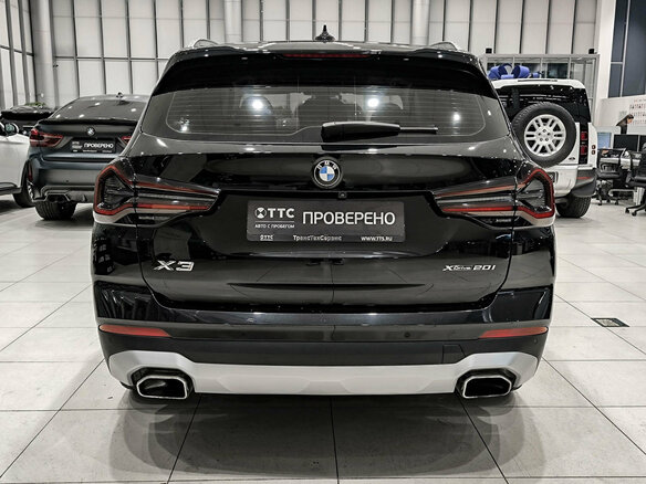 2021 BMW X3 20i xDrive III (G01) Рестайлинг, чёрный, 4430000 рублей - вид 5