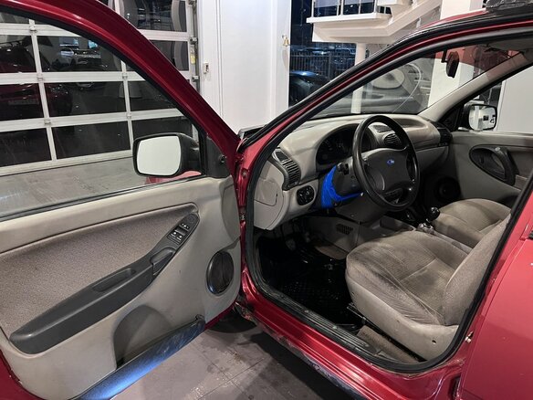 2009 Lada (ВАЗ) Kalina I, красный, 176000 рублей - вид 19