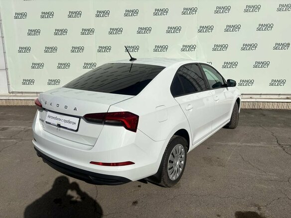 2020 Skoda Rapid II, белый - вид 3