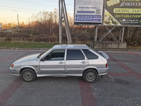 2005 Lada (ВАЗ) 2114, серебристый, 120000 рублей - вид 4