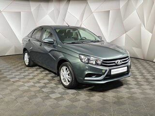 2017 Lada (ВАЗ) Vesta I, зелёный, 909000 рублей, вид 3