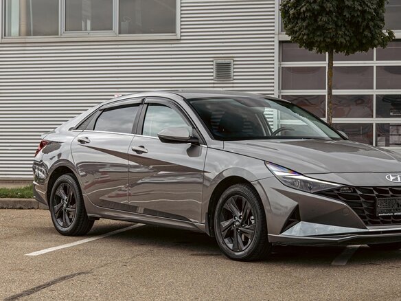2021 Hyundai Elantra VII (CN7), серый - вид 6