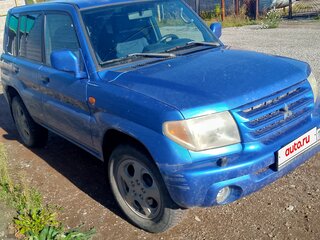 2002 Mitsubishi Pajero Pinin, синий, 280000 рублей, вид 3