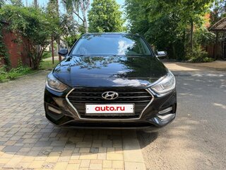 2019 Hyundai Solaris II, чёрный, 1320000 рублей, вид 3
