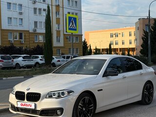2013 BMW 5 серии 520d VI (F10/F11/F07) Рестайлинг, белый, 1950000 рублей, вид 1