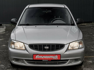 2006 Hyundai Accent ТагАЗ II, серебристый, 340000 рублей, вид 2