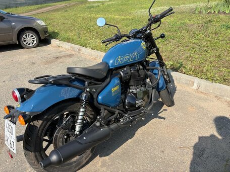 2024 Royal Enfield Shotgun, синий, 590000 рублей, вид 1