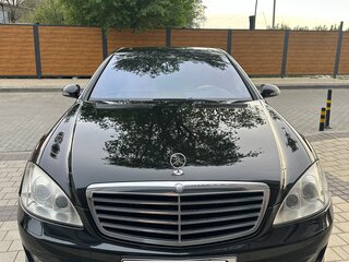 2007 Mercedes-Benz S-Класс 450 Long V (W221), чёрный, 1150000 рублей, вид 3