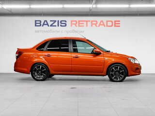 2017 Lada (ВАЗ) Granta Sport I, оранжевый, 649000 рублей, вид 4
