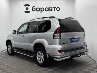 2007 Toyota Land Cruiser Prado 4-speed 120 Series Рестайлинг, серебристый, 1890000 рублей, вид 4