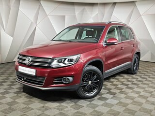 2011 Volkswagen Tiguan I Рестайлинг, красный, 1750000 рублей, вид 1