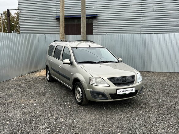 2013 Lada (ВАЗ) Largus I, бежевый - вид 4