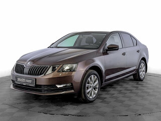 2019 Skoda Octavia III (A7) Рестайлинг, коричневый, 1730000 рублей, вид 1