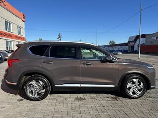 2021 Hyundai Santa Fe IV Рестайлинг, коричневый, 2800000 рублей, вид 4