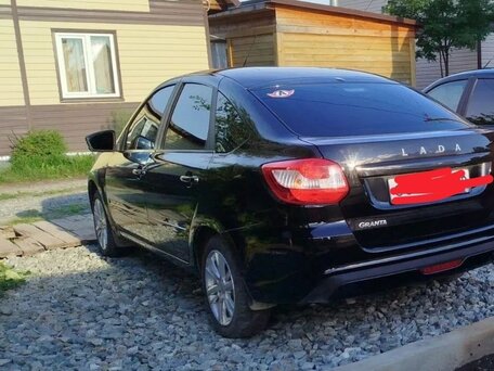 2023 Lada (ВАЗ) Granta I Рестайлинг, чёрный, 830000 рублей, вид 3