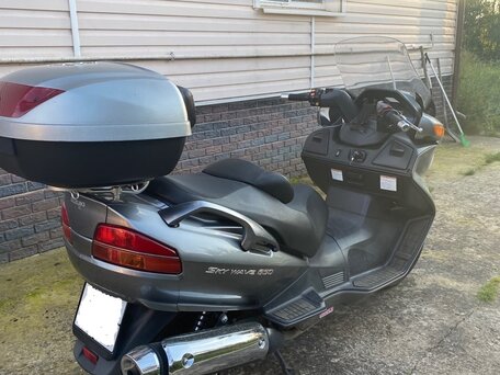 2009 Suzuki Burgman (SkyWave) 650, серебристый, 350000 рублей, вид 3