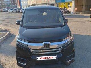 2017 Honda Stepwgn Spada V Рестайлинг, чёрный, 2170000 рублей, вид 1
