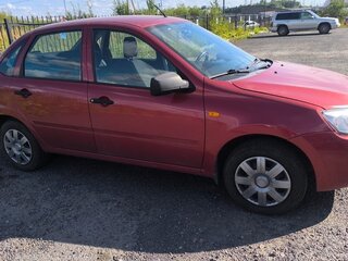 2013 Lada (ВАЗ) Granta I, красный, 350000 рублей, вид 2
